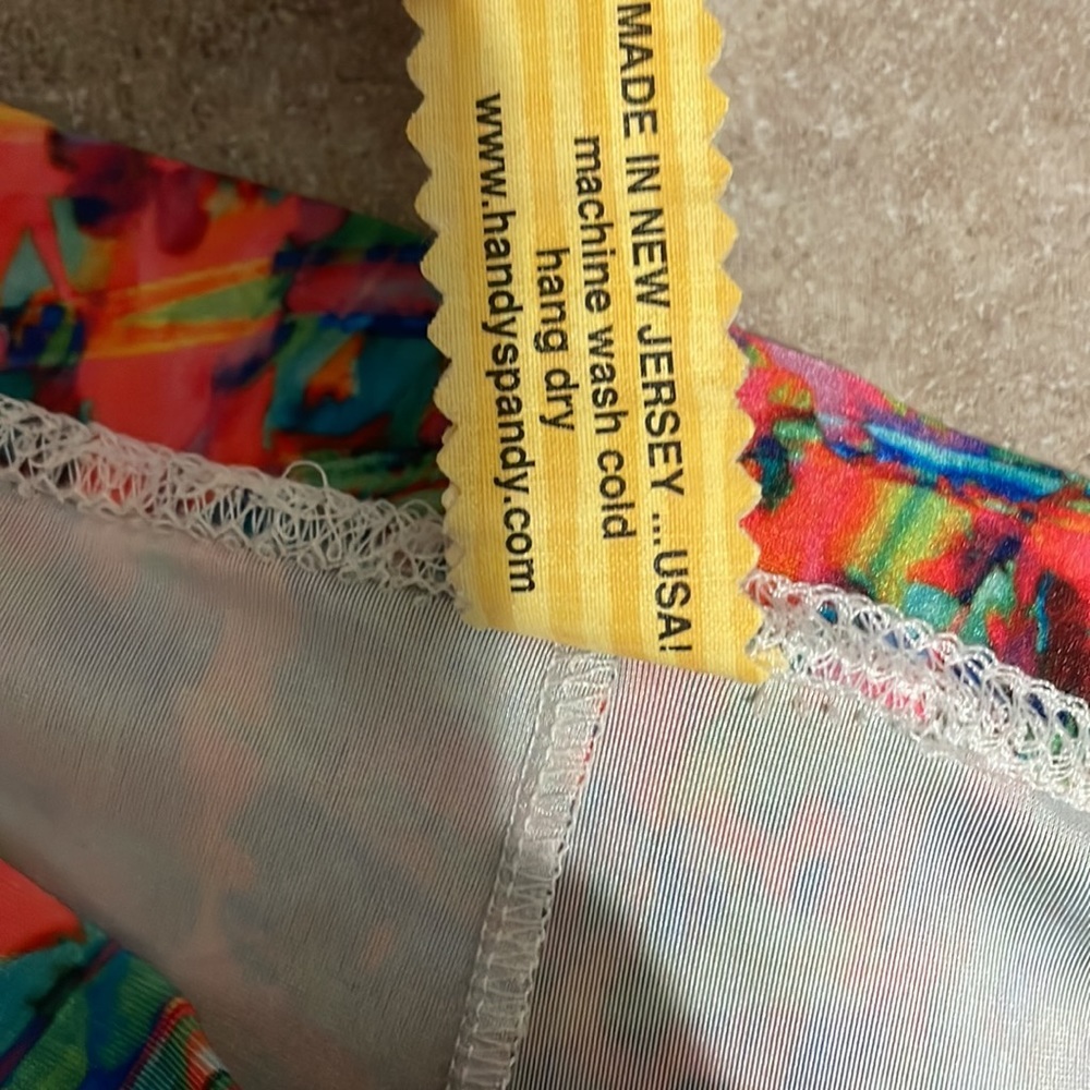 Handy Spandy Made in the USA Leggings Colorful Small - Picture 4 of 5